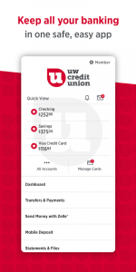UW Credit Union Screenshot 0
