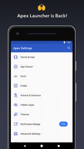 Apex Launcher – Customize,Secure,and Efficient Screenshot 1