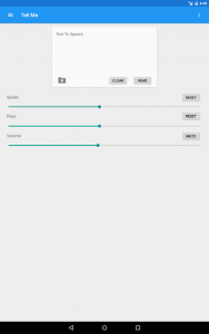 Tell Me – Text To Speech Screenshot 0