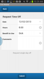 ESS Mobile Screenshot 0