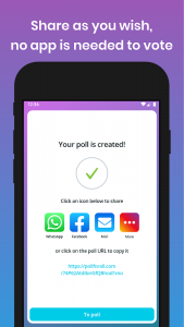 Poll For All – Create polls Screenshot 4