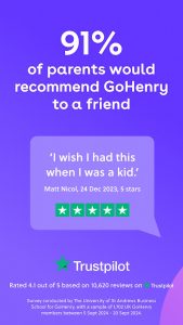 GoHenry: Kids & Teens Banking Screenshot 2