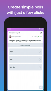 Poll For All – Create polls Screenshot 1