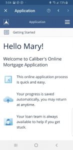 Caliber Home Loans Screenshot 1