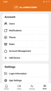 Alarm.com Screenshot 0