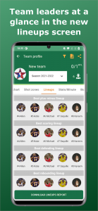 Basketball Stats Assistant Screenshot 0