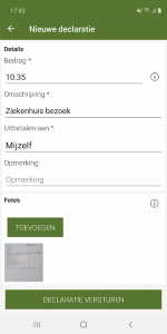 ABP BRD Declaratie Screenshot 0