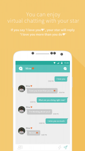 Mydol- Lockscreen, Virtual chat, Chat bot Screenshot 0