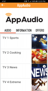 AppAudio Streaming App Audio Screenshot 0