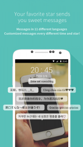Mydol- Lockscreen, Virtual chat, Chat bot Screenshot 0