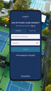 Bay Club Connect Screenshot 0