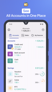 1Money: expense tracker budget Screenshot 3