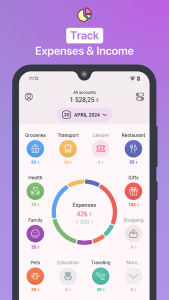 1Money: expense tracker budget Screenshot 2