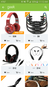 Geek – Smarter Shopping Screenshot 2