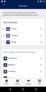 UNH Mobile Screenshot 0