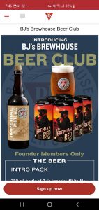 BJ’s Restaurants Screenshot 0