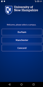 UNH Mobile Screenshot 0