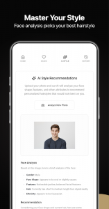 Mens Hairstyles App Screenshot 0