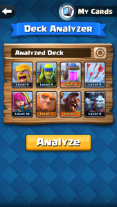 Deck Analyzer for CR Screenshot 1