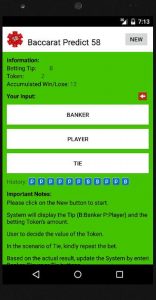 Baccarat Predict 58 Screenshot 2