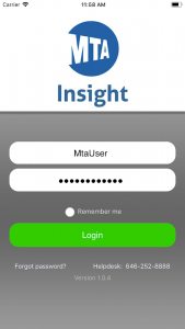 MTA Insight Screenshot 1