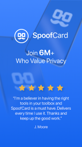 SpoofCard – Privacy Protection Screenshot 1