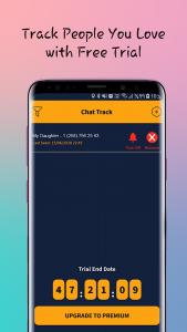 Chat Track: Online Tracker Screenshot 1