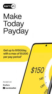 EarnIn: Why Wait for Payday? Screenshot 1