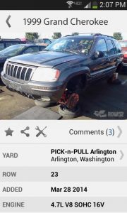 ROW52 Search Junkyards! Screenshot 3