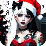 Dark, Horror Color by Number