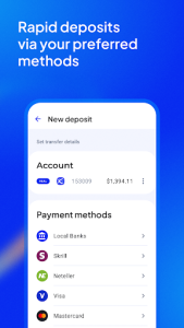 Octa trading app Screenshot 3