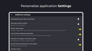 Televizo – IPTV player Screenshot 1