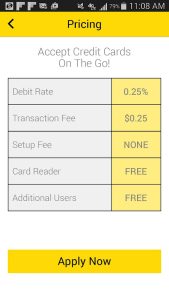 Credit Card Swiper Screenshot 2