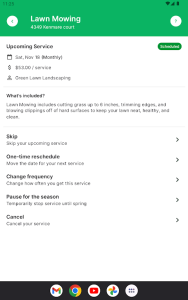 LawnStarter Screenshot 2