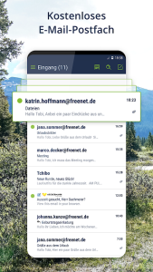 freenet Mail – E-Mail Postfach Screenshot 1