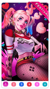 Dark, Horror Color by Number Screenshot 1