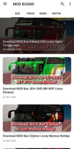 MOD BUSSID (Bus Truck & Mobil) Screenshot 3