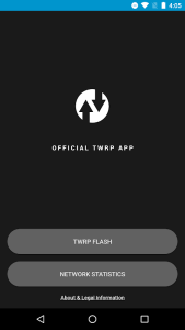 Official TWRP App Screenshot 1