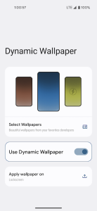 Dynamic Wallpaper Screenshot 1
