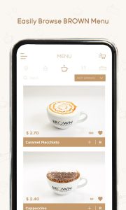 BROWN Coffee Screenshot 1